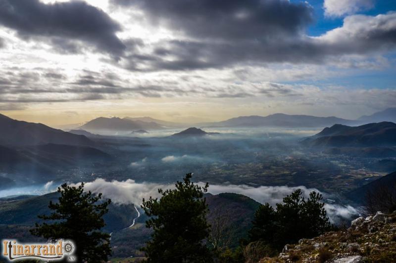 Monte Cifalco e gli antichi fortini tedeschi.